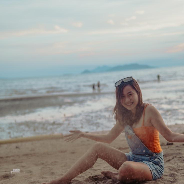 Portrait of Zephyr, group coordinator and fusion cooking expert